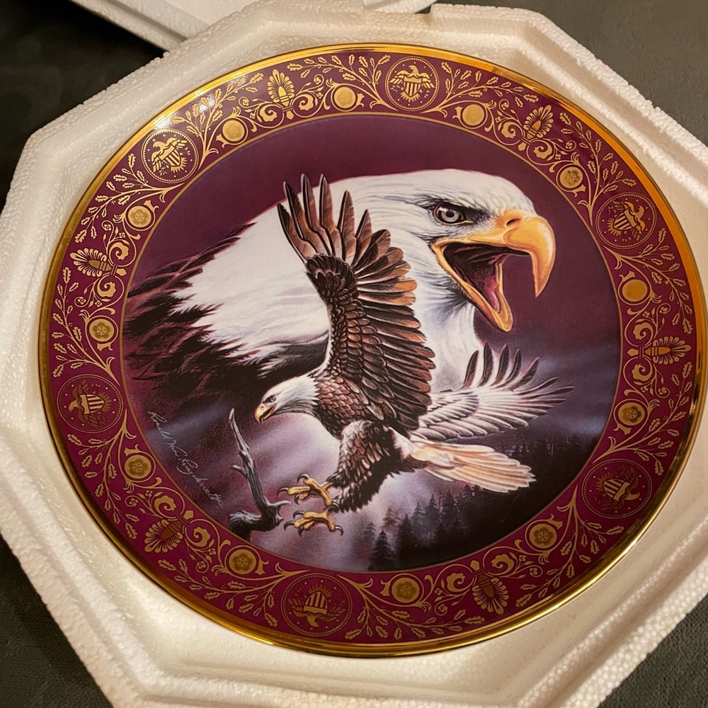 Franklin Mint Royal Doulton Freedom’s Glory Collectors Plate